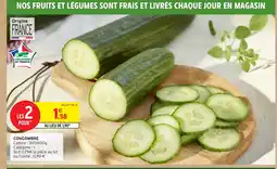 Intermarché Concombre offre