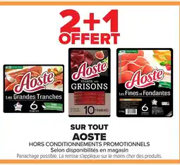 Carrefour AOSTE Sur tout offre