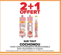 Carrefour COCHONOU Sur tout offre