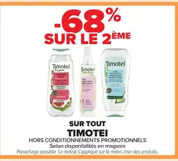 Carrefour TIMOTEI Sur tout offre