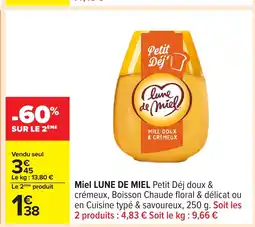 Carrefour LUNE DE MIEL Miel offre