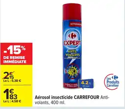 Carrefour CARREFOUR Aérosol insecticide offre