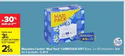 Carrefour CARREFOUR SOFT Mouchoirs Confort offre
