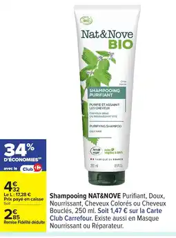 Carrefour Shampooing offre