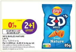 Intermarché 3D'S BUGLES NATURE offre