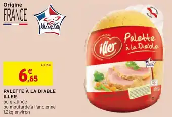 Intermarché Iller palette à la diable offre