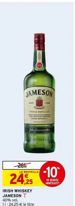 Jameson irish whiskey