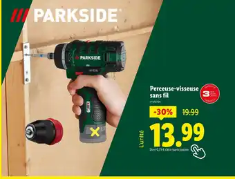 Lidl PARKSIDE Perceuse-visseuse sans fil offre