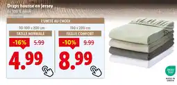 Lidl Draps housse en jersey offre