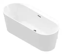 Brico Dépôt Baignoire ilot murale belline 170 x 75 cm offre