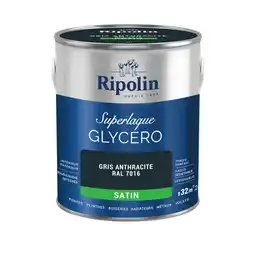 Brico Dépôt Laque anthracite 2l satin offre