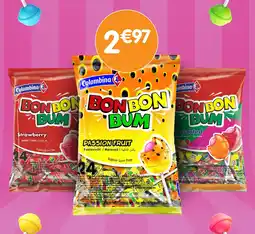 b&m Bonbonbum sucettes offre
