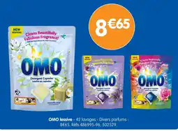 b&m OMO Lessive en capsules offre