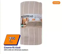 Action Couvre-lit tissé offre