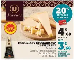 Maximarché Parmigiano reggiano aop offre