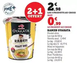 Maximarché Ramen oyakata offre