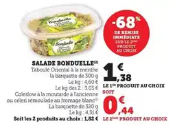 Maximarché Bonduelle - salade offre