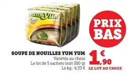 Maximarché Soupe de nouilles offre