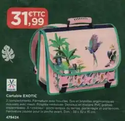 Top Office Viquel - cartable exotic offre