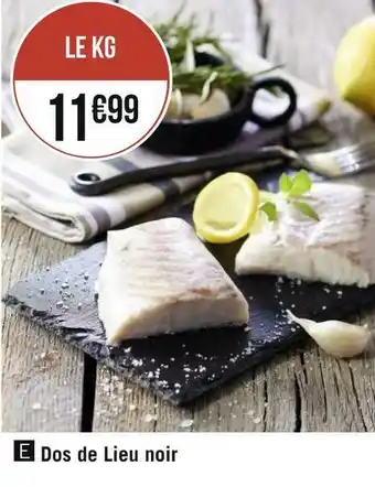 Dos de lieu noir
