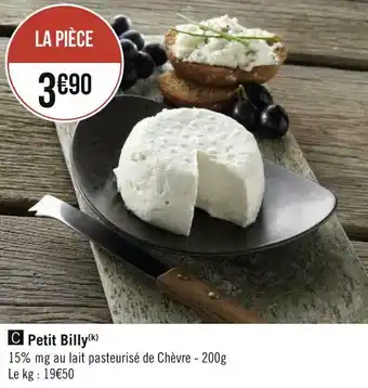 Géant Casino Petit billy offre