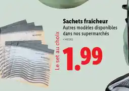 Lidl Sachets fraîcheur offre