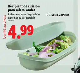 Lidl Récipient de cuisson pour micro-ondes offre