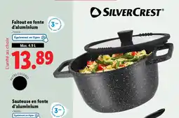 Lidl SILVERCREST Faitout en fonte d'aluminium offre