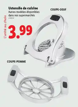 Lidl Ustensile de cuisine offre