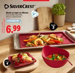 Lidl SILVERCREST Moule ou tapis en silicone offre