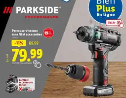 Lidl PARKSIDE Perceuse-visseuse sans fil et accessoires offre