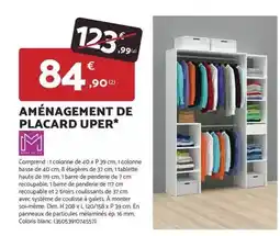 Bricomarché Dim - aménagement de placard offre