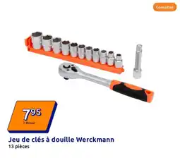 Action WERCKMANN Jeu de clés à douille offre