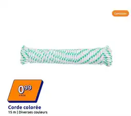 Action Corde colorée offre