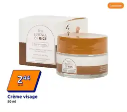 Action Crème visage offre
