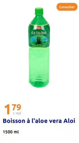 Action ALOI Boisson à l'aloe vera offre
