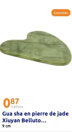 Action Gua sha en pierre de jade Xiuyan Belluto... offre