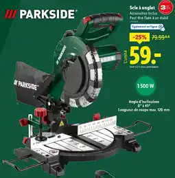 Lidl Parkside Scie à onglet offre