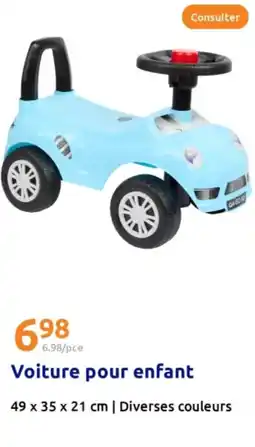 Action Voiture pour enfant offre