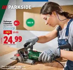 Lidl PARKSIDE Fraiseuse à lamelles offre