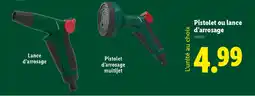 Lidl Parkside Pistolet ou lance d'arrosage offre