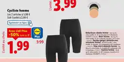 Lidl Esmara Cycliste femme offre