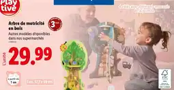 Lidl Playtive Arbre de motricité en bois offre