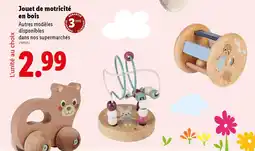 Lidl Lupilu Jouet de motricité en bois offre