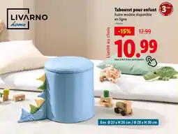 Lidl Livarno home Tabouret pour enfant 3 offre