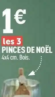 Centrakor Pinces de noël offre