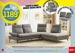 BUT Canapé d'angle avance recule obito offre