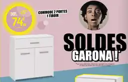 BUT Commode 2 portes 1 tiroir offre