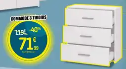 BUT Commode 3 tiroirs offre
