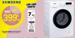 BUT Samsung lave linge frontal offre